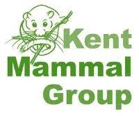 Kent Mammal Group logo with mouse hanging onto grass stem