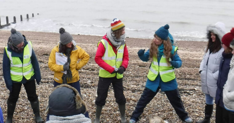 Teach on the beach training